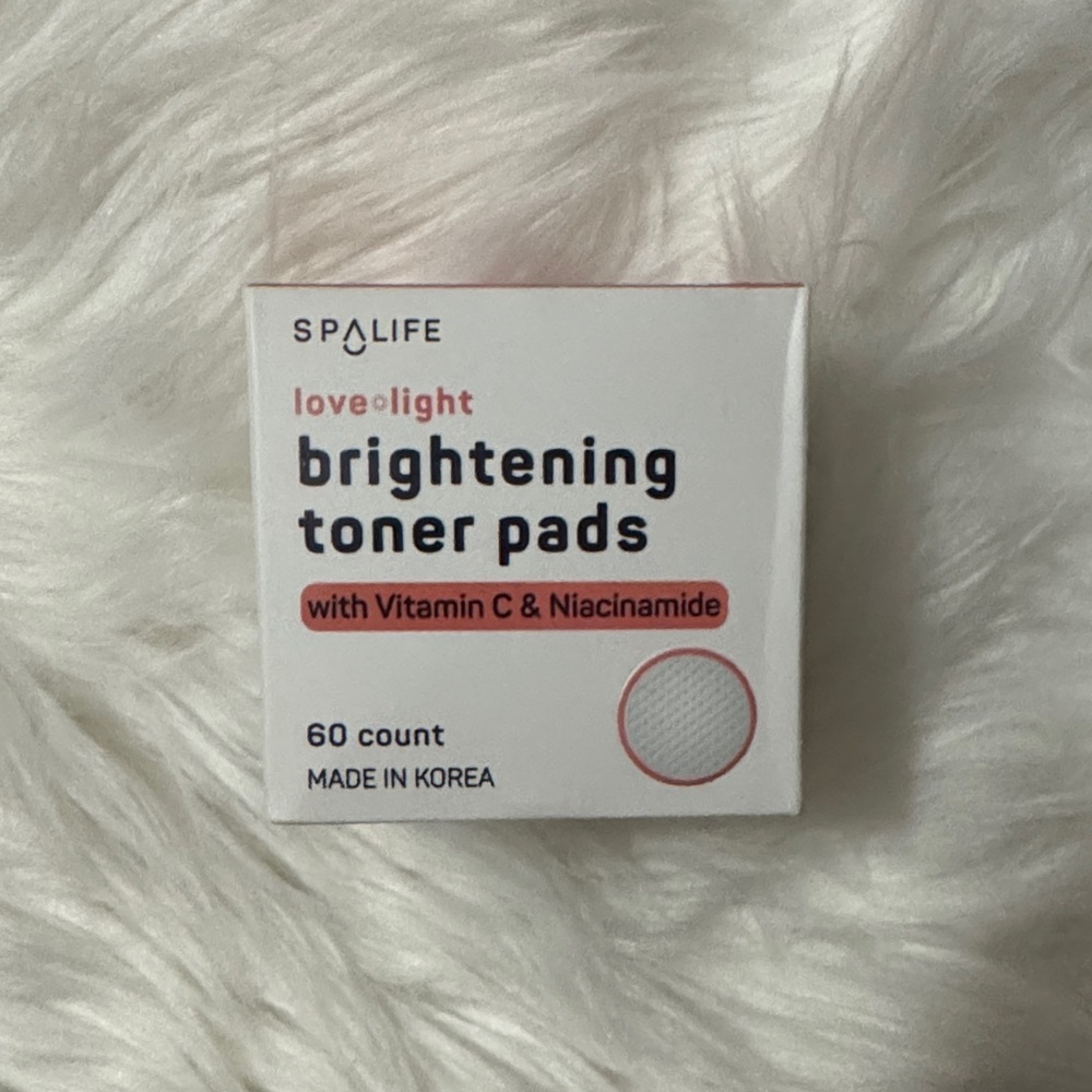 Spalife Love + Light Brightening Toner Pads